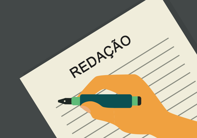 Deixar a redação para o final