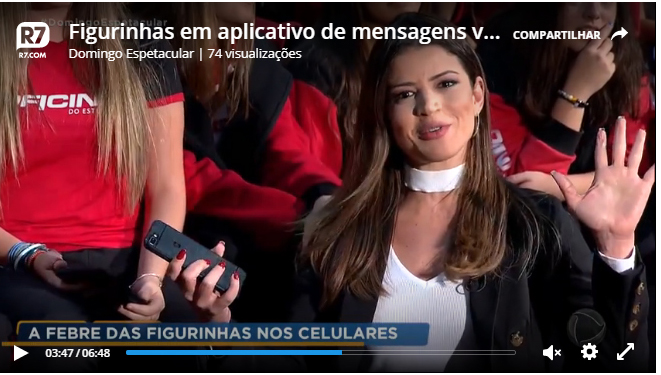 Oficina do Estudante no Domingo Espetacular